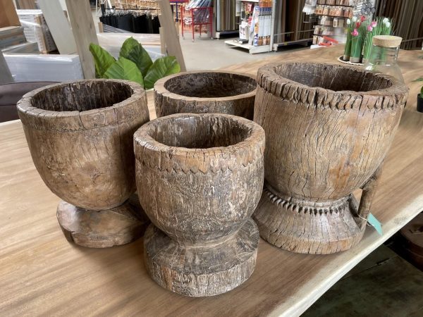 Vijzels uit India - hout - origineel - Afbeelding 2