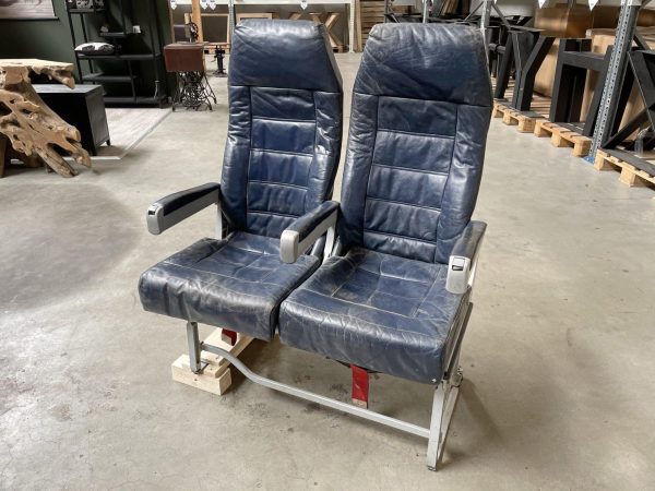 Vliegtuigstoelen - 2-zitters - origineel - Afbeelding 4