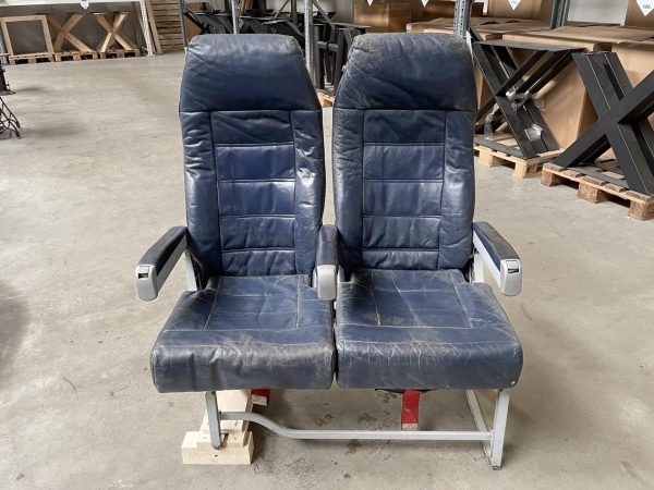 Vliegtuigstoelen - 2-zitters - origineel - Afbeelding 2
