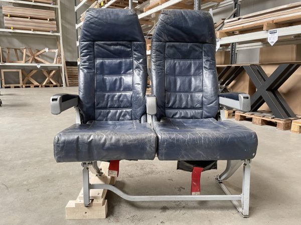 Vliegtuigstoelen - 2-zitters - origineel - Afbeelding 3