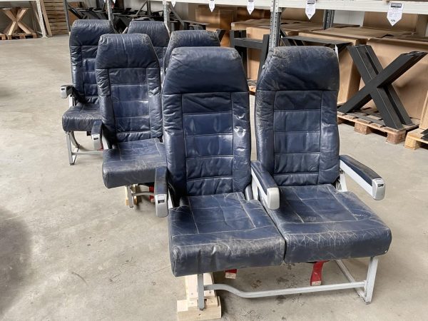 Vliegtuigstoelen - 2-zitters - origineel - Afbeelding 9