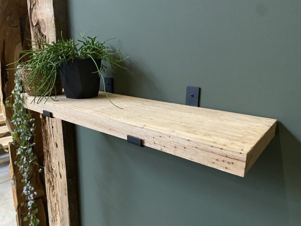 Plankdrager BOU 1 - zwart metaal - Afbeelding 3