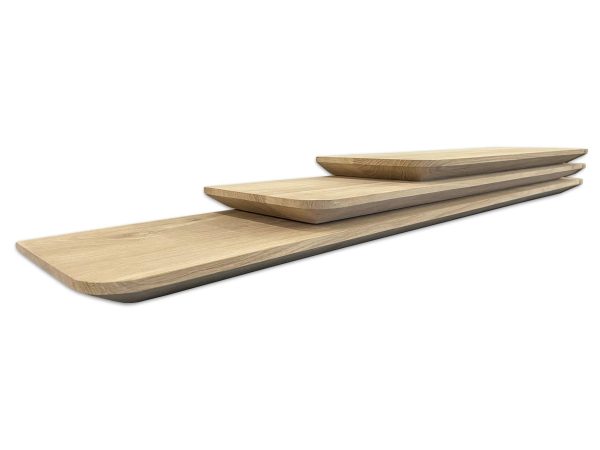 Wandplank verjongd - Massief eiken - 30 mm - Afbeelding 10