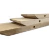 Wandplank verjongd - Massief eiken - 30 mm - Afbeelding 15