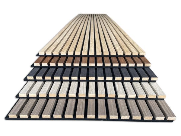 Wandpaneel akoestisch - Smoked Oak - 60 x 260 cm - Afbeelding 12