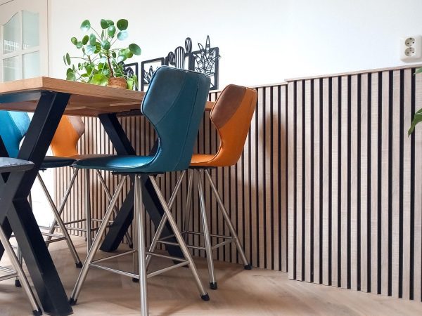 Wandpaneel Akoestisch - Grey Oak - 60 x 260 cm - Afbeelding 8