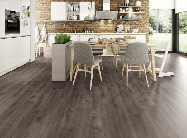 Laminaat - Egger - Large Aqua - Antraciet eiken - watervast - klasse 32 - op bestelling - Afbeelding 2