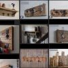 Barnwood balk - Gesplitst - 50/55 mm - Afbeelding 3