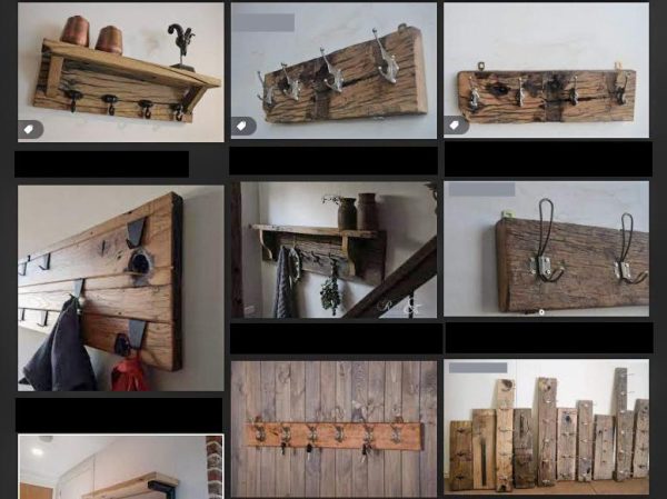 Barnwood balk - Gesplitst - 50/55 mm - Afbeelding 3