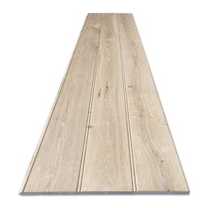 Wand- en plafondbekleding / dakbeschot (kraaldeel) - massief Eiken - 18,5 x 250 cm