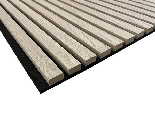 Wandpaneel Akoestisch - Grey Oak - 60 x 260 cm - Afbeelding 2