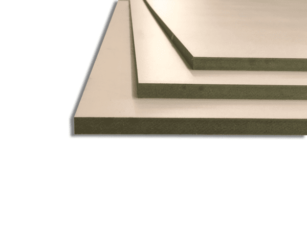 MDF - Hydro Melamine - wit / zwart