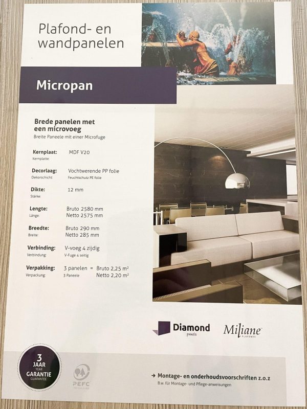 Wand- en plafondpanelen - Micropan - Afbeelding 14