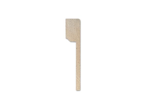 Plint (overzet) - blok - 18 x 90 mm - Afbeelding 2