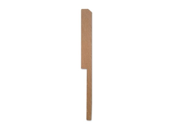 Plint - schuine kant - 18 x 180 mm - Afbeelding 2