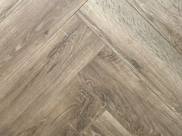 Visgraat Laminaat (op bestelling) - Roble Enkel Gerookt - klasse 33
