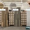 Wandbekleding - Steigerhout-look - Zilver wit - Afbeelding 2