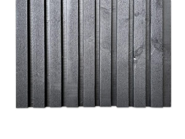 Rhombus Rabat - Vuren - Zwart - 15 x 140 mm - Afbeelding 5