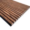 Wandpaneel Akoestisch - Walnut - 60 x 260 cm - Afbeelding 2