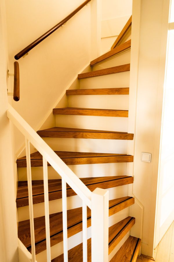 Overzet traptreden - Massief eiken - Antislip frezing - Afbeelding 5