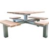 Picknicktafel frame - gegalvaniseerd staal - 6 personen