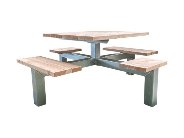 Picknicktafel frame - gegalvaniseerd staal - 6 personen