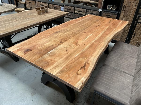 Tafelblad boomstam - Acacia - 35 mm - behandeld