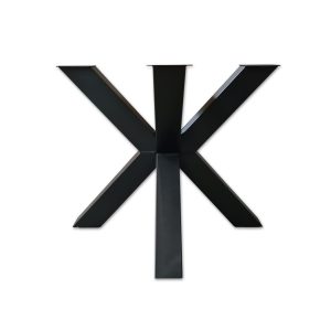Matrixpoot BM3 - zwart metaal - 90 x 90 cm - koker 10x10 cm
