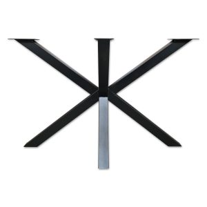 Matrixpoot BM4 - zwart metaal - 110 x 60 cm - koker 5x5 cm