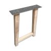 A-Barpoot - Massief Eiken - Koker: 8 x 8 cm - Afbeelding 2