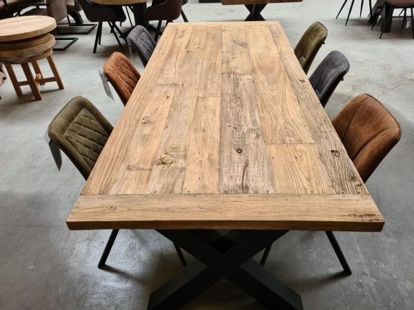 Tafelblad deurtafel - Elmwood (duurzaam) - 50 mm - Afbeelding 2