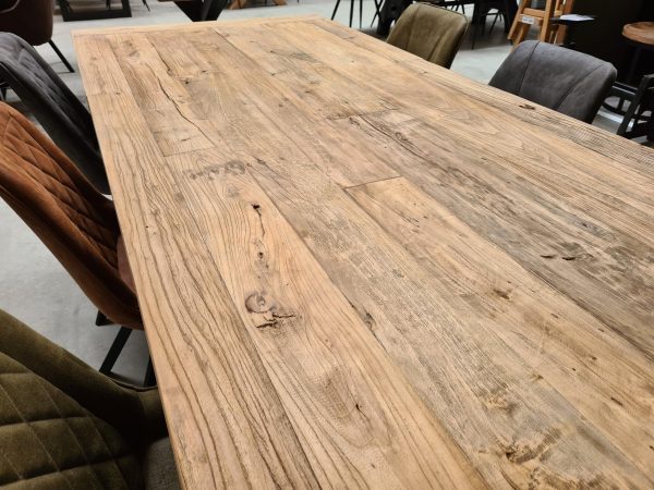 Tafelblad deurtafel - Elmwood (duurzaam) - 50 mm - Afbeelding 3