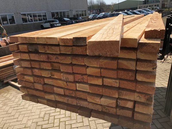 Regel - Douglas - 50 x 100 mm - Afbeelding 2