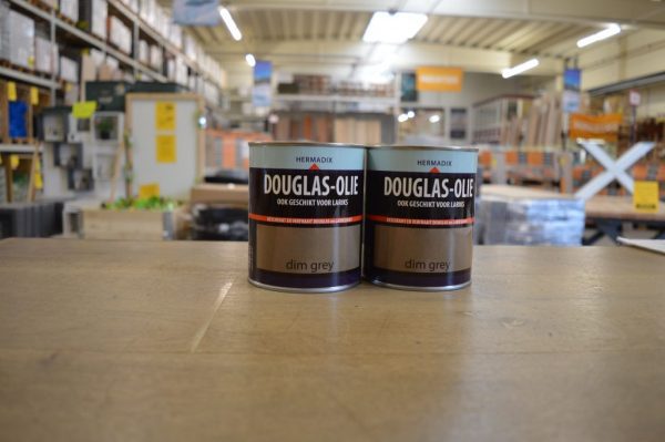 Douglas olie - Hermadix - 0,75 liter - Dim Grey