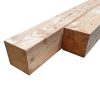 Paal - Lariks - 140 x 140 mm - 400 cm - Geschaafd - ACTIE! - Afbeelding 8