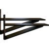 Plankdrager BOU 6 - Zwart gepoedercoat - Afbeelding 5