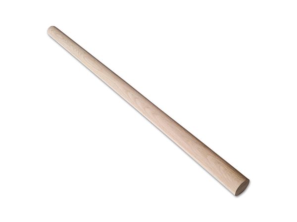 Trapleuning - Massief eiken - Rond - Afbeelding 4