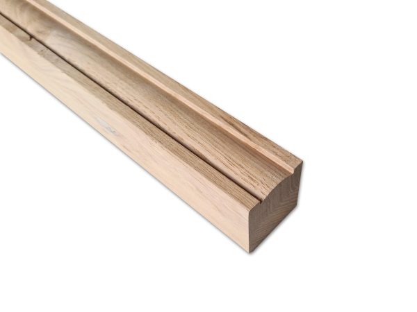 Trapleuning - Massief eiken - Vierkant - Afbeelding 2