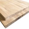 Massief eiken panelen / platen - 40 mm - 121 cm breed - doorlopende lamellen