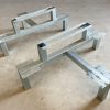 Picknicktafel frame - gegalvaniseerd staal - 6 personen - Afbeelding 2