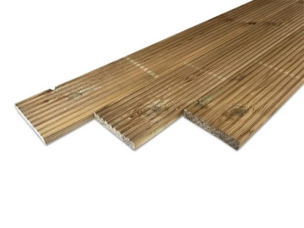 Vlonderplank - Geïmpregneerd - 25 x 135 mm