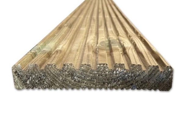 Vlonderplank - Geïmpregneerd - 25 x 135 mm - Afbeelding 2