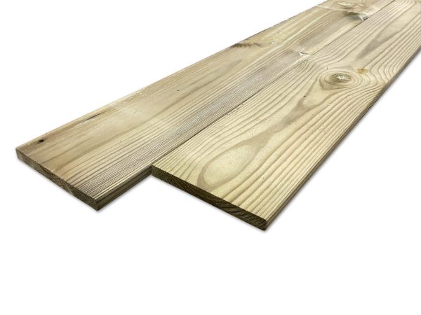 Plank - Geïmpregneerd - 15 x 140 mm - ACTIE