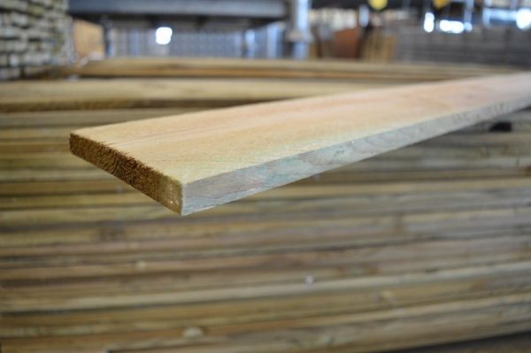 Plank - Geïmpregneerd - 15 x 140 mm - ACTIE - Afbeelding 2