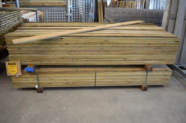 Plank - Geïmpregneerd - 15 x 140 mm - ACTIE - Afbeelding 3