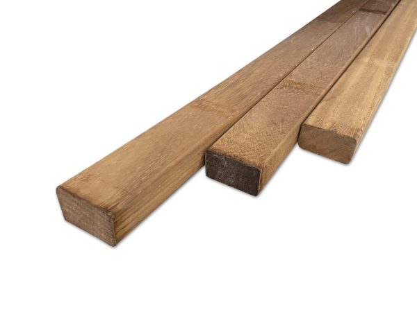 Regel - Hardhout - 43 x 68 mm
