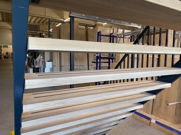 Traptreden - Massief eiken - 40 mm - Afbeelding 5