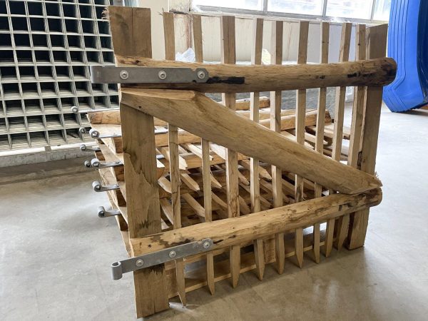 Veldpoort - Kastanje - Inclusief beslag - Afbeelding 2