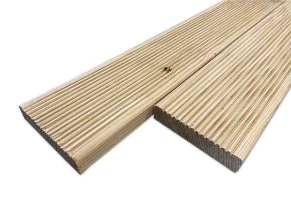 Vlonderplank - Siberisch Lariks - 28 x 122 mm