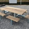 Picknicktafel frame - gegalvaniseerd staal - 10 personen